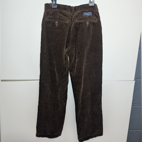 Vintage Ralph Lauren Brown Corduroy Pants Boy Size 12 - Picture 4 of 5
